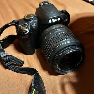 Nikon Black DSLR D3000 Camera